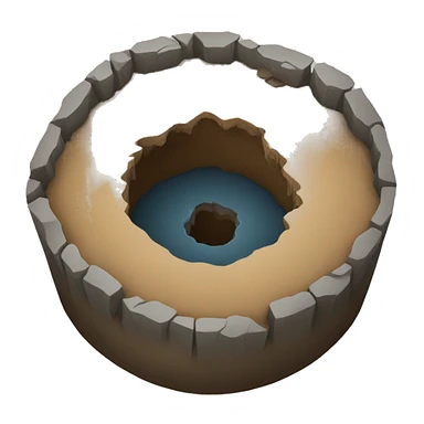 hole in the ground sticker