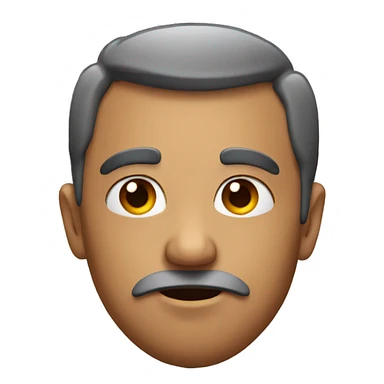 a very serious looking heart sticker