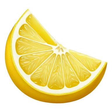 lemon wedge
 sticker