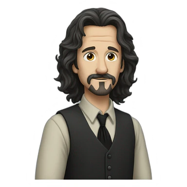 sirius black sticker