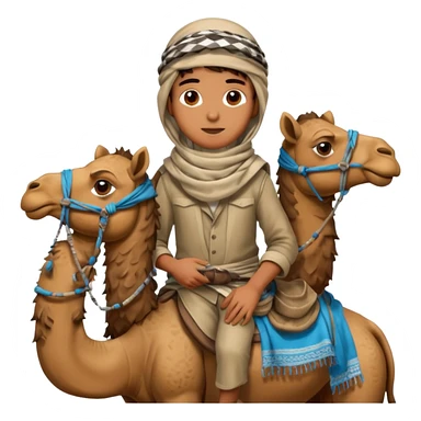 Desert Nomad Traveler sticker