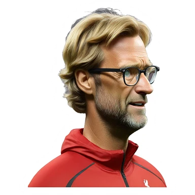 Klopp hand to face sticker