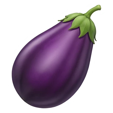 Veiny looking eggplant sticker