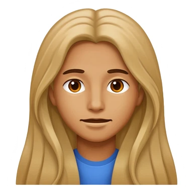 I capelli devono essere lunghi sticker