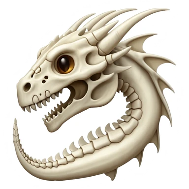 Bone Dragon  sticker
