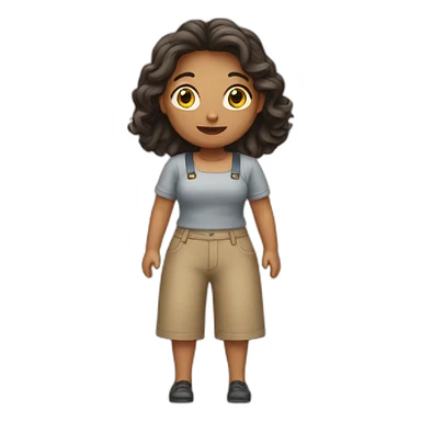 Une femme en culotte sticker