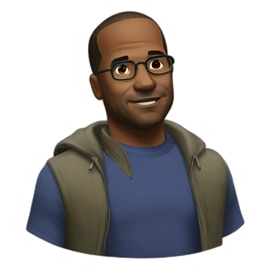 Franklin de gta 5 sticker