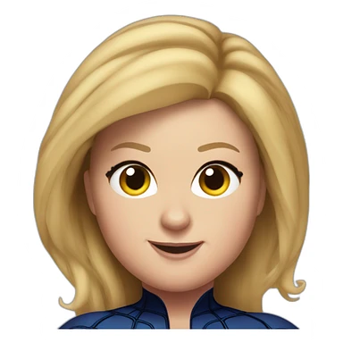 amy schumer as spiderman sticker