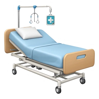 hospital bed sticker