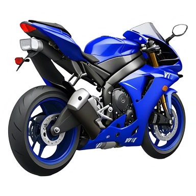Yamaha YZF (Sportbike) - Yamaha YZF-R1 (Model Year: 2022) (Iconic colour: Blue) sticker