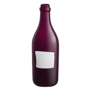 Sad wine bottle crying sticker