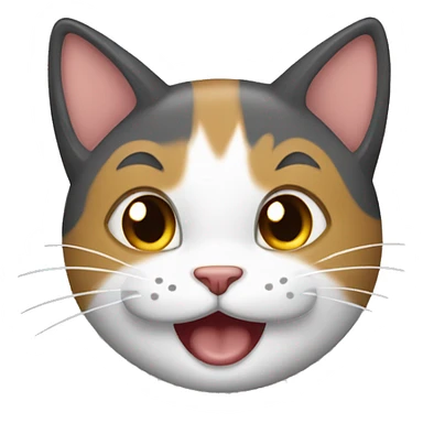 Gato dando língua  sticker