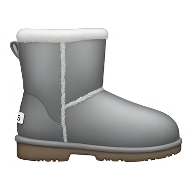 Gray Uggs boots  sticker
