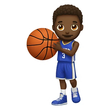 discord avatar with basket ball, with background basketball sticker