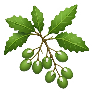 Mistletoe christmas sticker