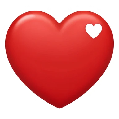 heart, simple and bold sticker