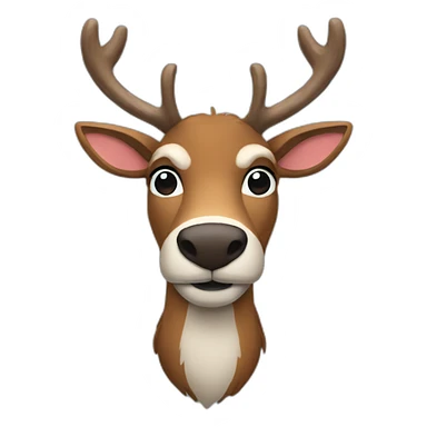 chopper the reindeer sticker