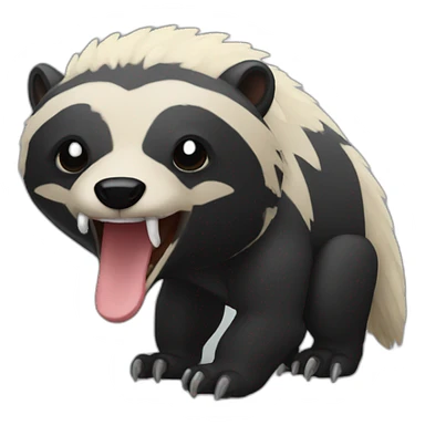 Honeybadger sticker