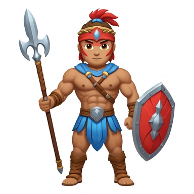 Ridgewater warrior mascto sticker