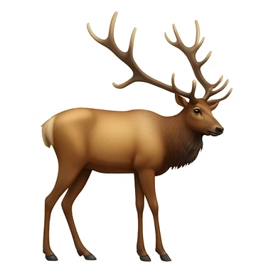 wapiti sticker