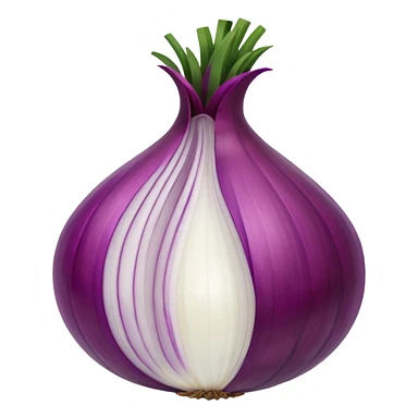 red onion sticker