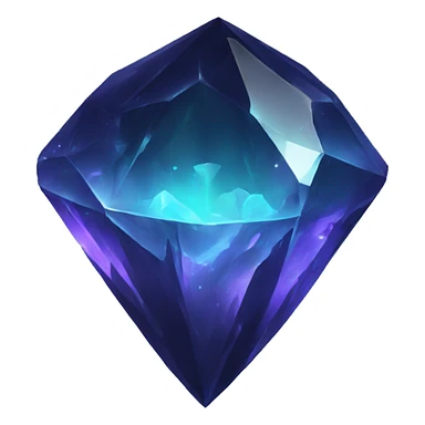 Dark aether crystal sticker