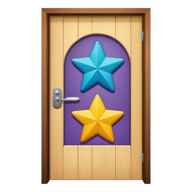 kids room door sticker