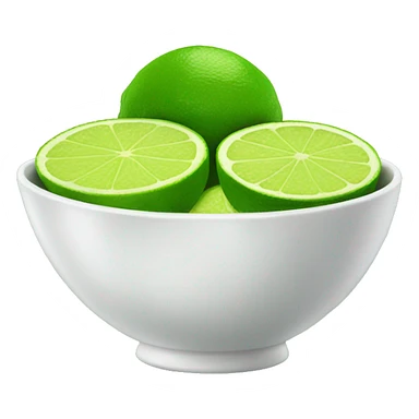 lime on a bowl of lime  sticker