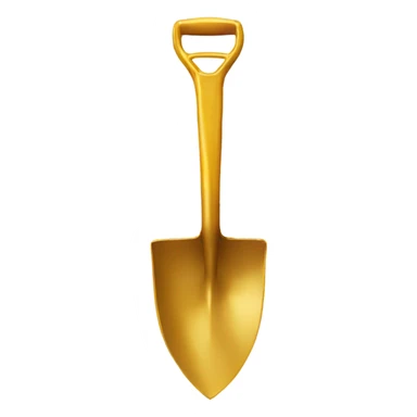 Golden shovel sticker