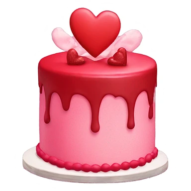 valentine’s day cake sticker