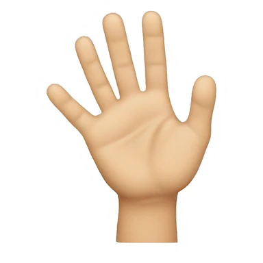 a clapping hand sticker