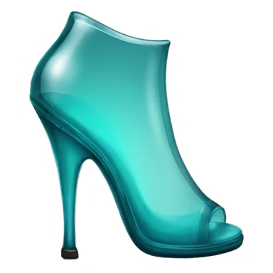 glass heels sticker