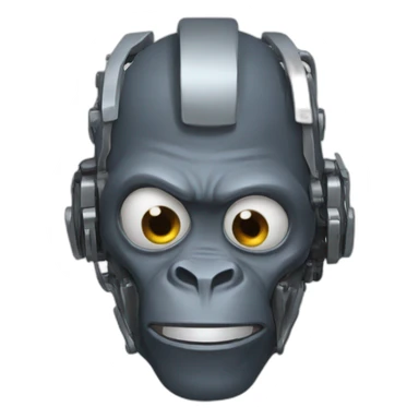 /robotic-ape sticker