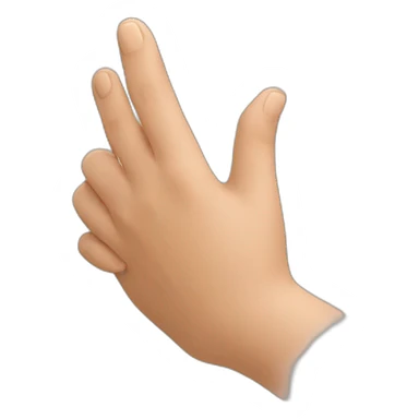 Emoji cœur avec les mains ému sticker