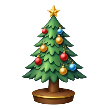 크리스마스 tree sticker