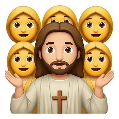 Jesús emojis sticker