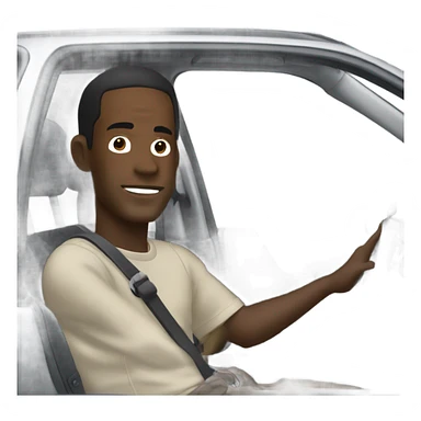 Travis Scott driving Toyota prado sticker