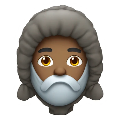 Man very cold  sticker