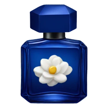 dark blue perfume  sticker