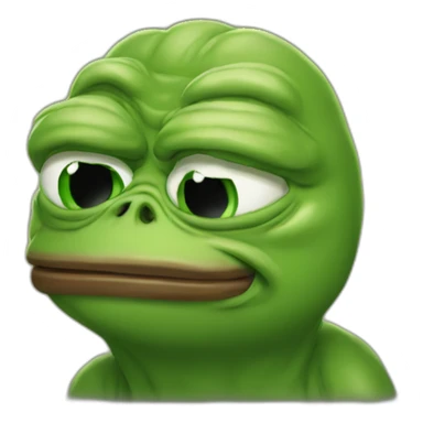 pepe cry sticker