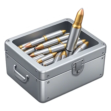 box of bullets sticker