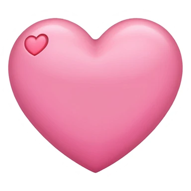 pink heart, no details sticker