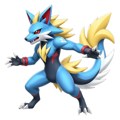 Zeraora-Zoroark-fusion sticker