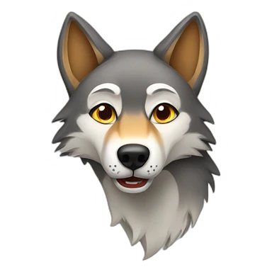 Turkish wolf sticker