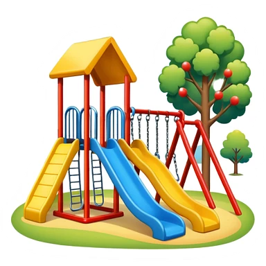 a school playground sticker