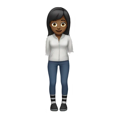 women with socks feet on benana sticker