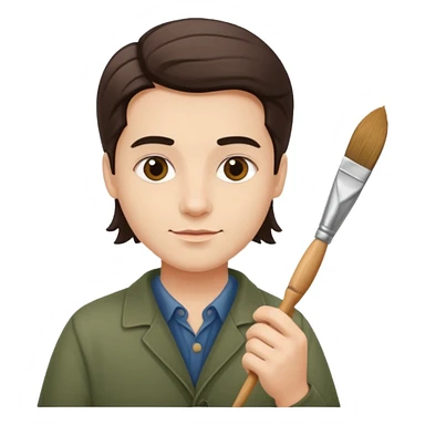 Austrian painter sticker