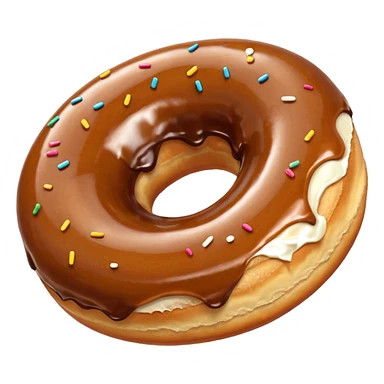 donauts brown sticker