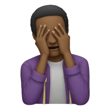 zim facepalm sticker