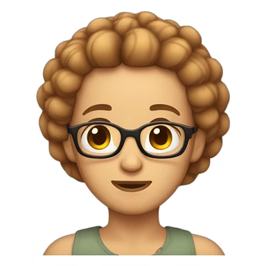 squezie without hair sticker